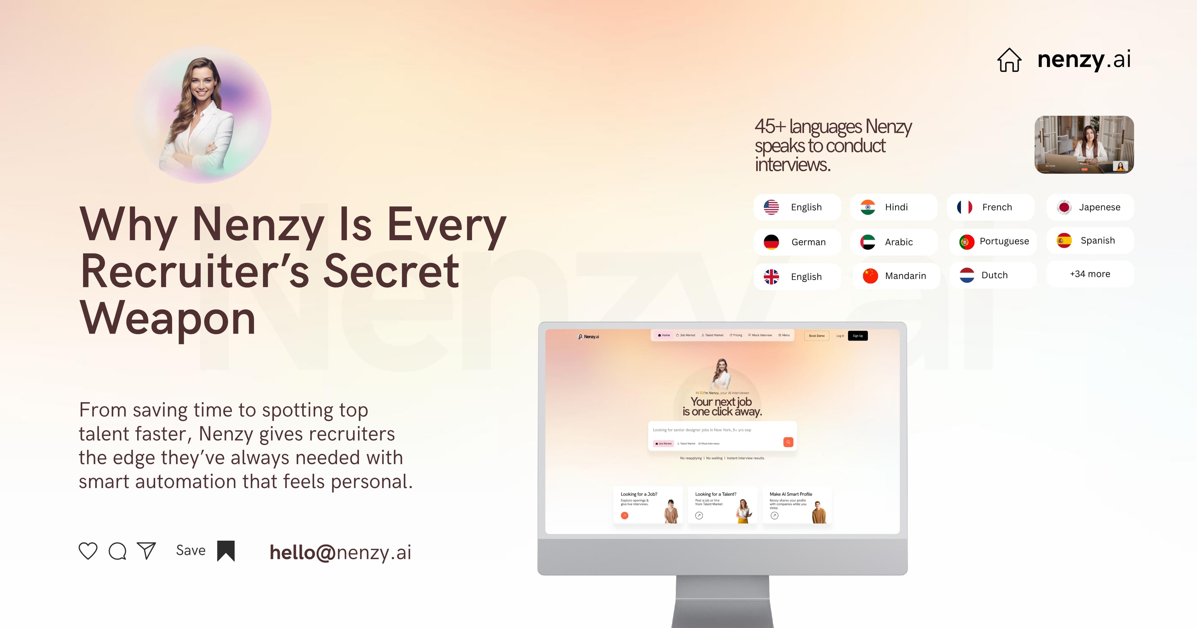 Why Nenzy Is Every Recruiter's Secret Weapon