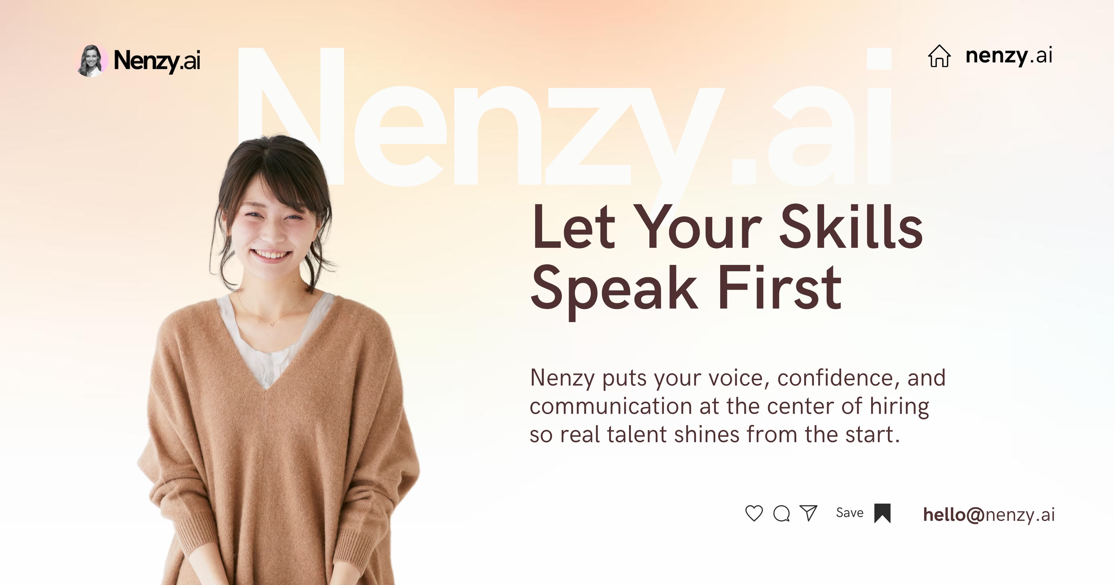 Let Your Skills Speak First
